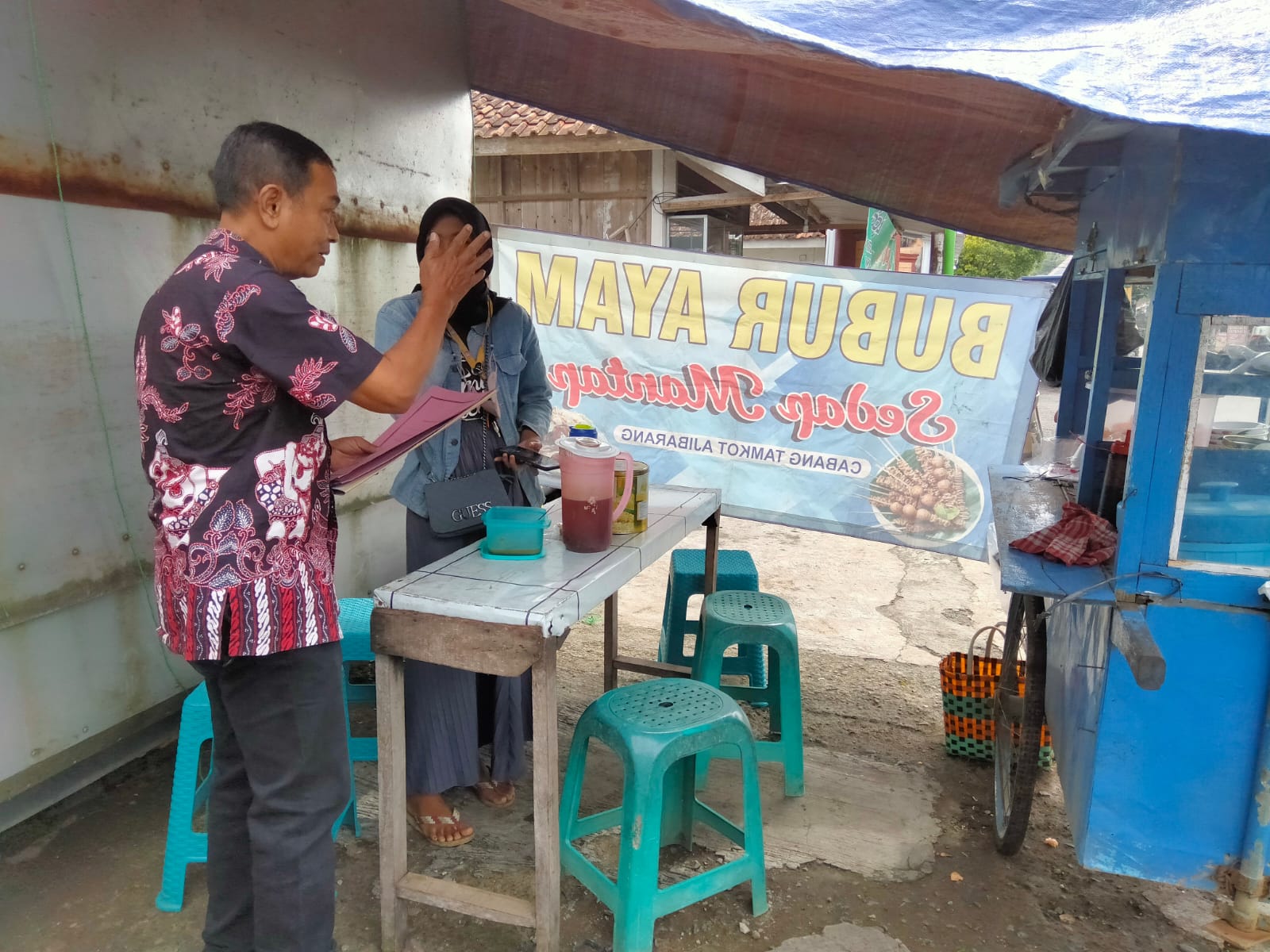 Pendataan PKL Ajibarang Masih Berjalan