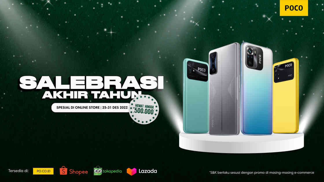 Hadirkan Penawaran Ekstrem, Berikut Daftar Handphone POCO yang Lagi Promo Abis