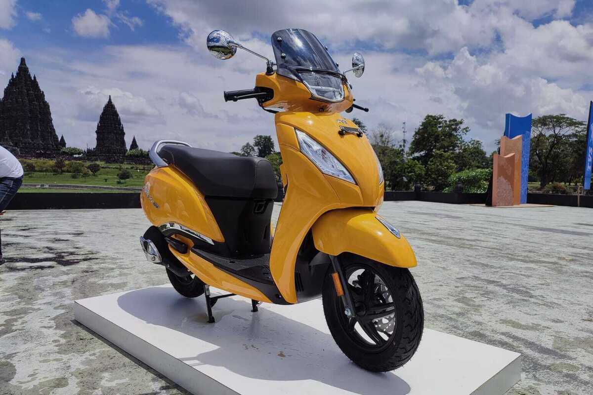 Motor Matic TVS Callisto dengan Tangki Bensin Sampai 6 Liter dan Harga Murah