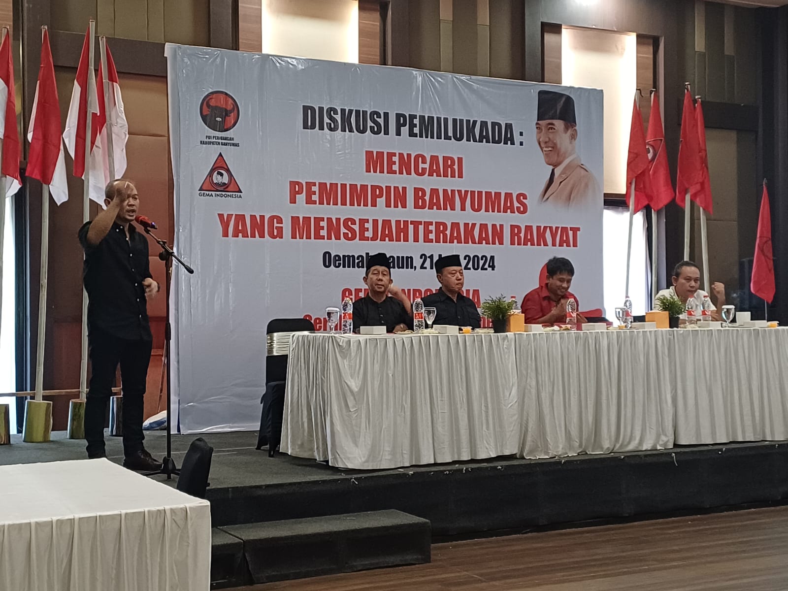 Pilkada Banyumas, Gema Indonesia Janji Amankan Rekomendasi PDI Perjuangan
