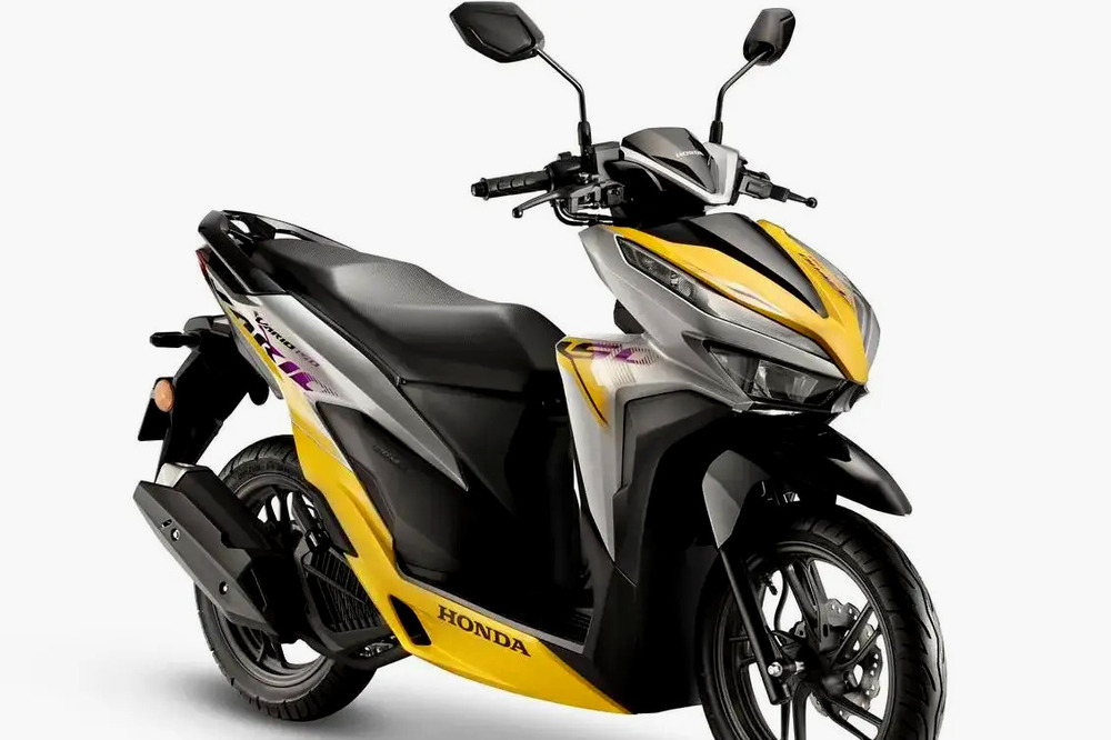 Ingin Punya Motor Matic Warna Kuning ? Honda Vario 150 Kuning Bisa Jadi Pilihan