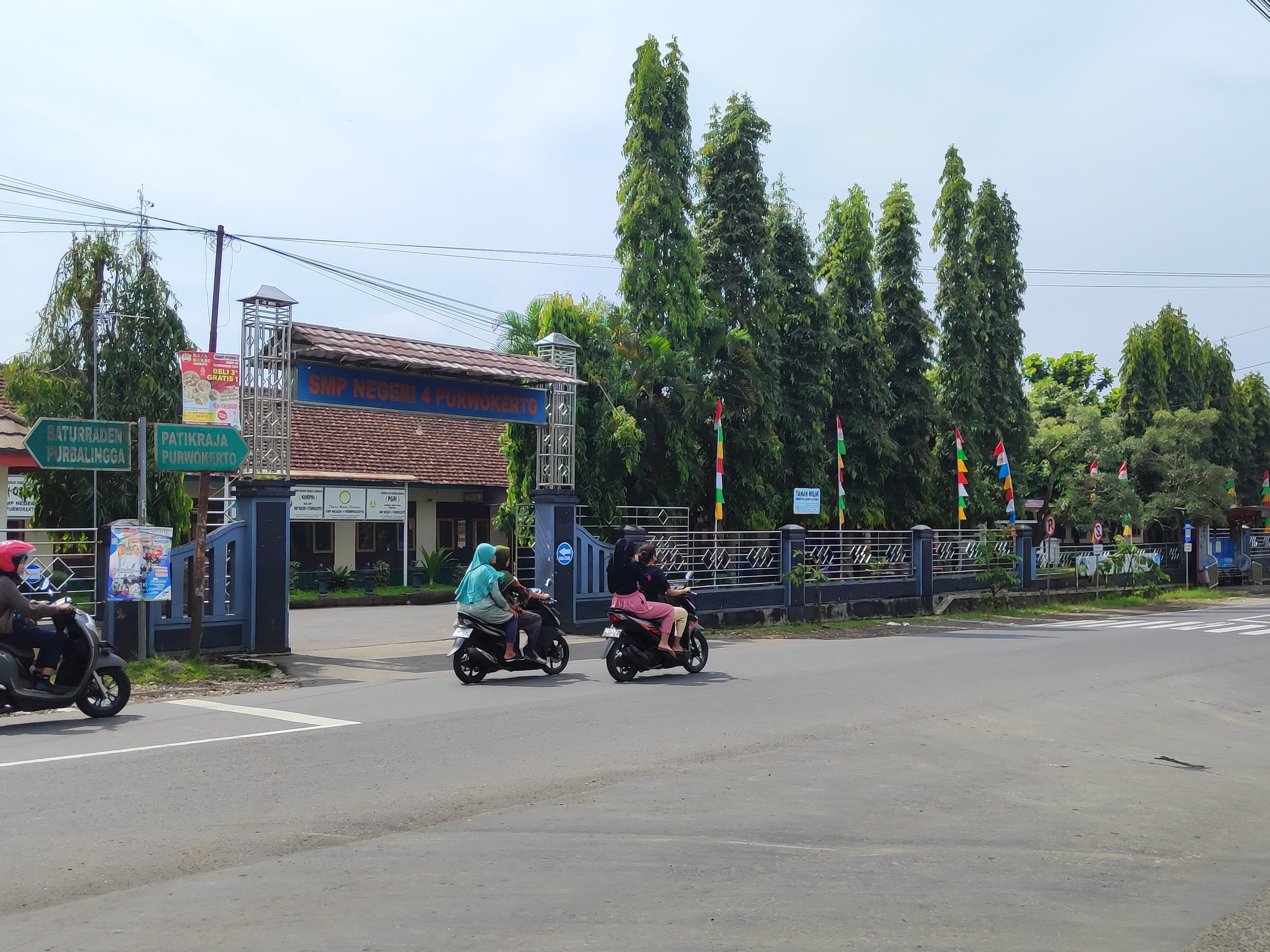 Dua Remaja Diserang Orang tak Dikenal di Depan SMPN 4 Purwokerto