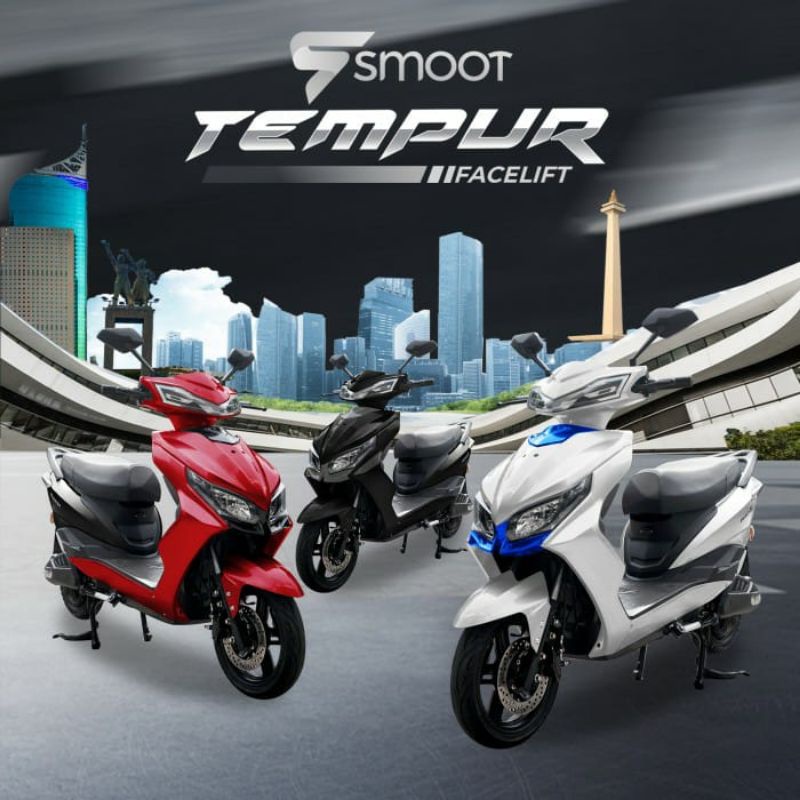 Motor Listrik Smoot Facelift Tempur Dibanderol Harga Murah, Namun Fitur Ngga Murahan