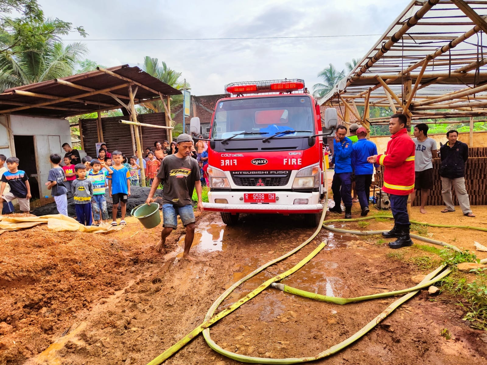 Kronologi Kebakaran Tobong Bata di Karanglewas, Setengah Jam Api Bisa Dijinakkan
