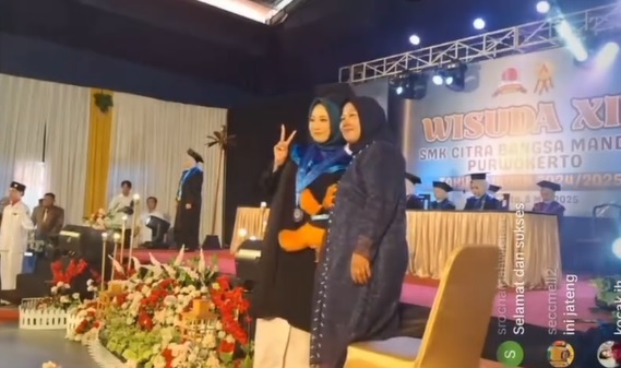 Ramai di Sosial Media, SMK CBM Bakal Evaluasi Prosesi Wisuda