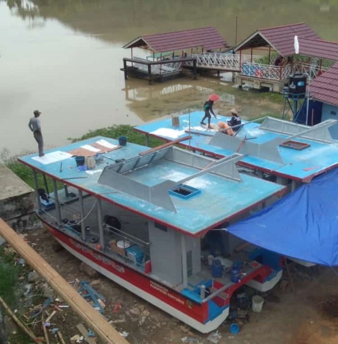 Kapal Sungai Serayu Selesai, Operasional Setelah Dapatkan Nahkoda Bersertifikasi