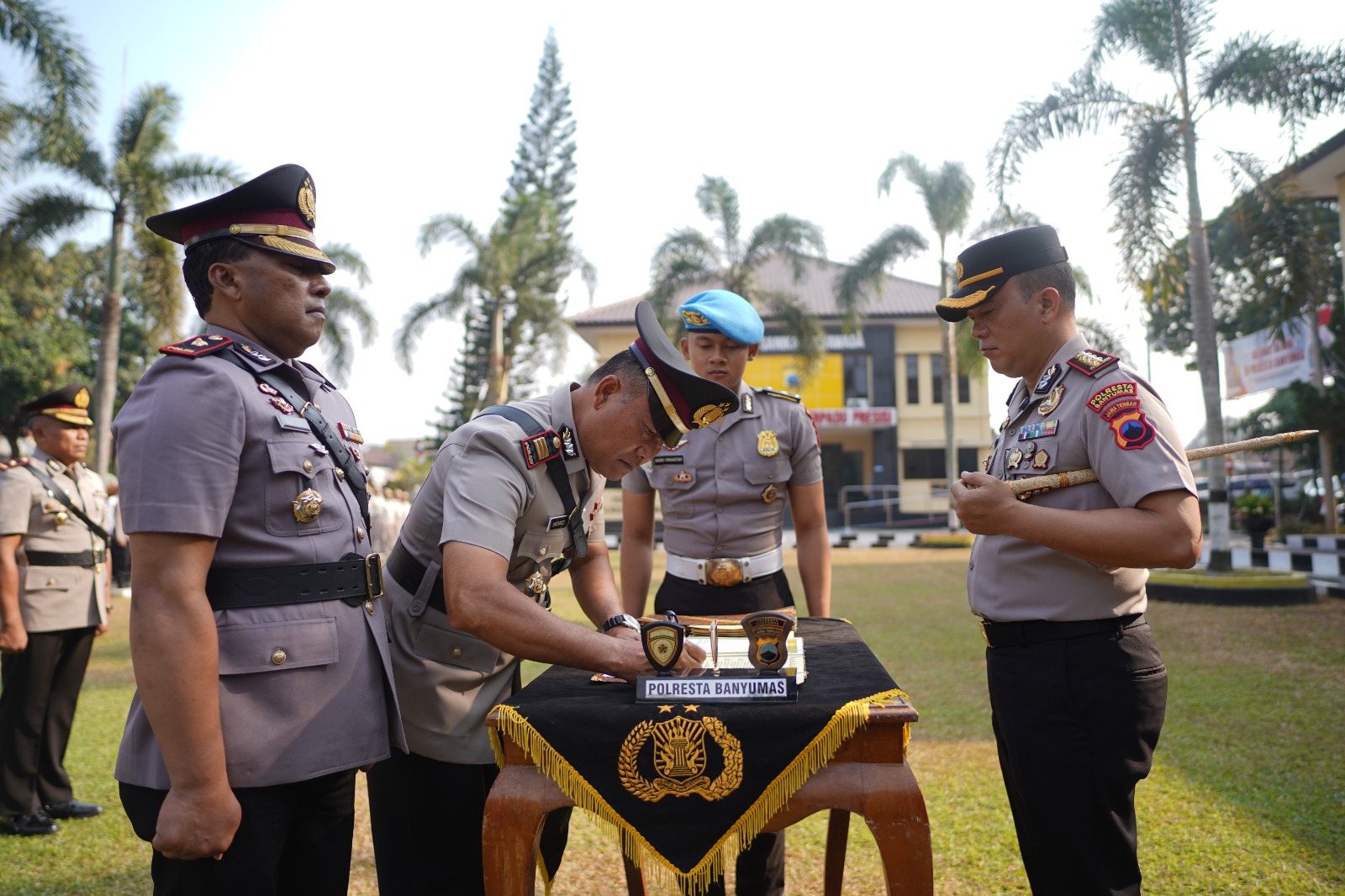 Sejumlah Jabatan Strategis Polresta Banyumas Berganti, Kapolresta Perkuat Deteksi Dini Gangguan Kamtibmas