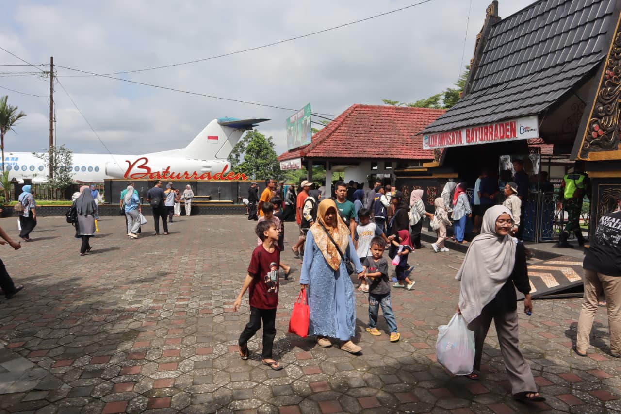 Baturraden Masih Diminati Saat Lebaran, Meski Kunjungan Wisatawan Menurun