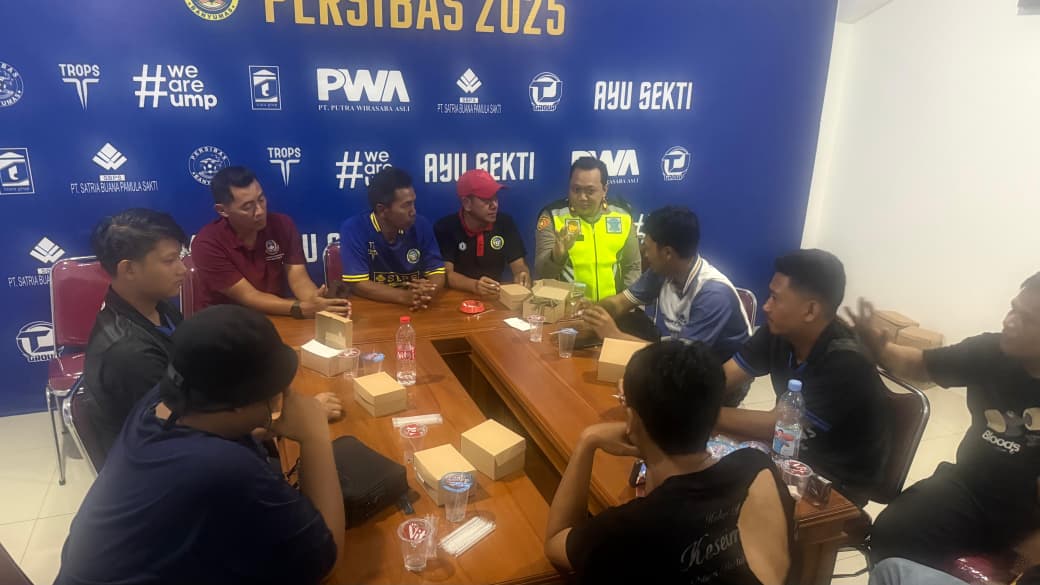 Ricuh Usai Laga, Dua Suporter Persibas Dimediasi dan Buat Perjanjian Damai
