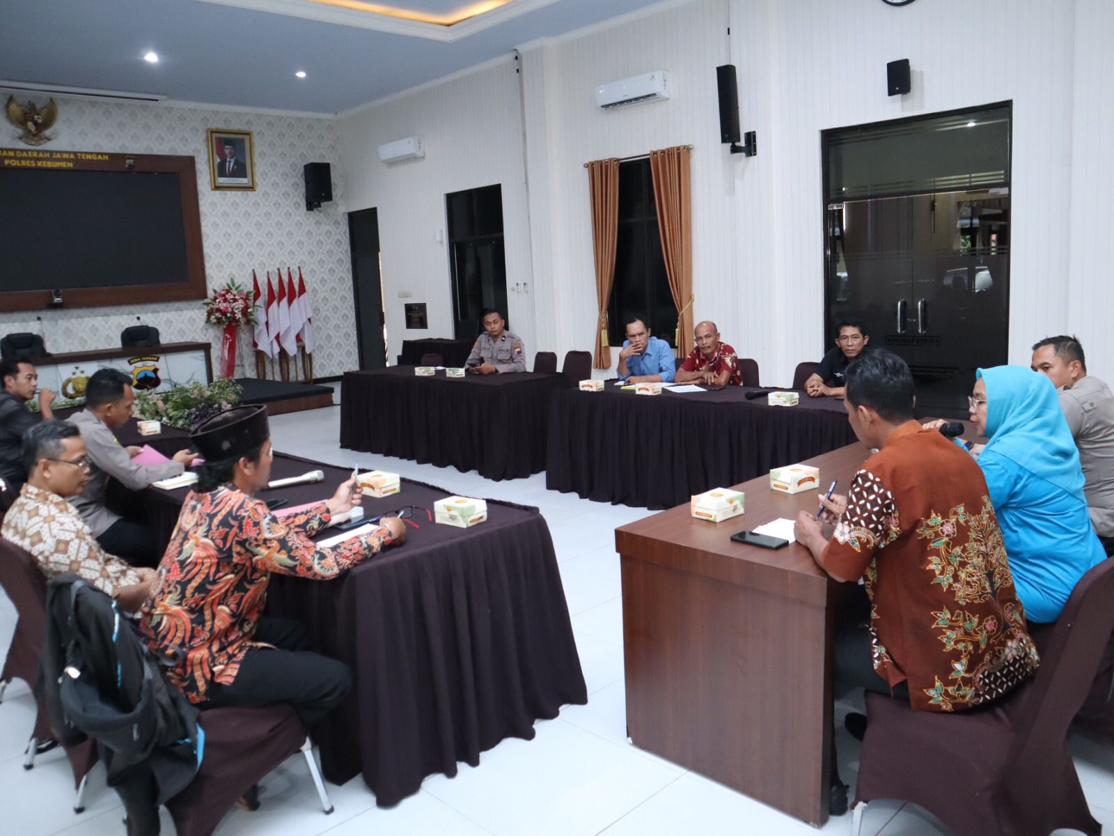 Siap Kawal Ketahanan Pangan Nasional, Polres Kebumen Gelar Rapat Pengelolaan Perhutanan Sosial