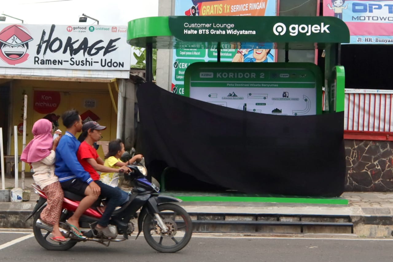 Pembuatan Halte Trans Banyumas Dilakukan Kerja Sama dengan Pihak Ketiga