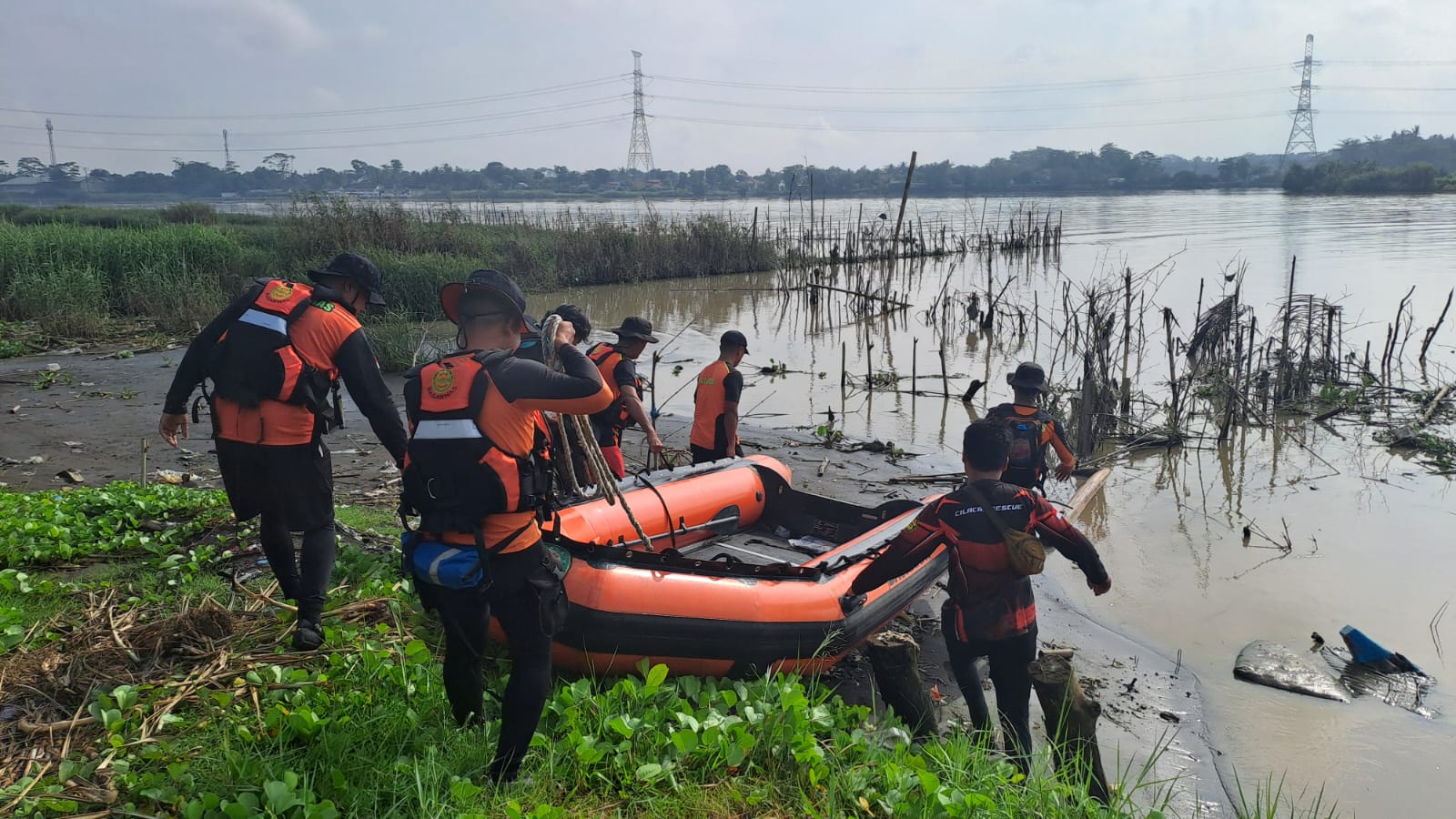 Bocah Tenggelam di Panati Bedahan Kesugihan Ditemukan Meningal