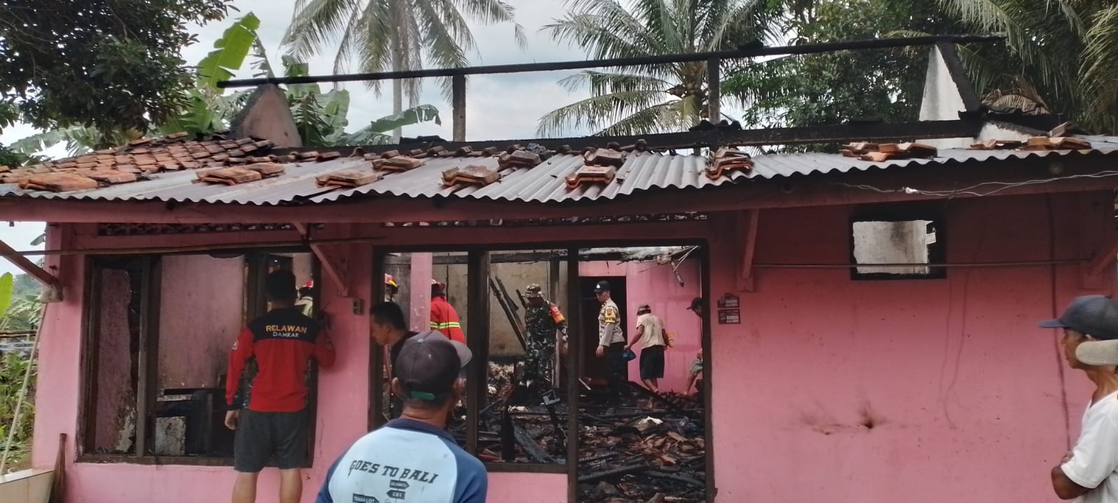  Rumah Milik Totok Ludes Terbakar Jelang Buka Puasa