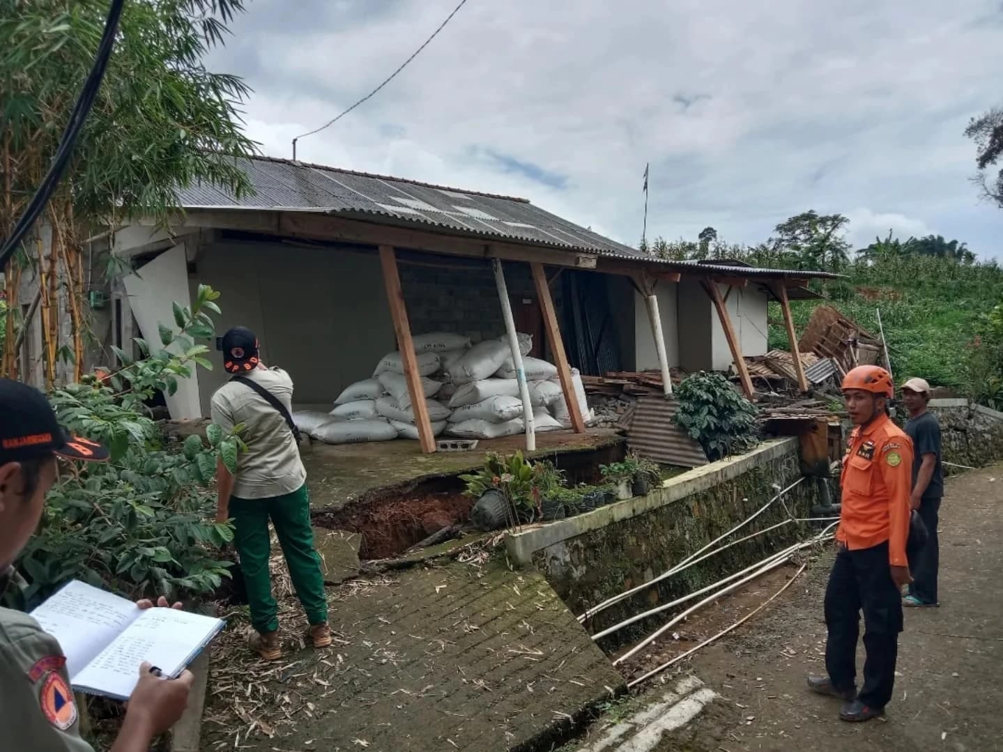 Pergerakan Tanah di Banjarnegara, Puluhan Rumah dan Infrastruktur Terdampak