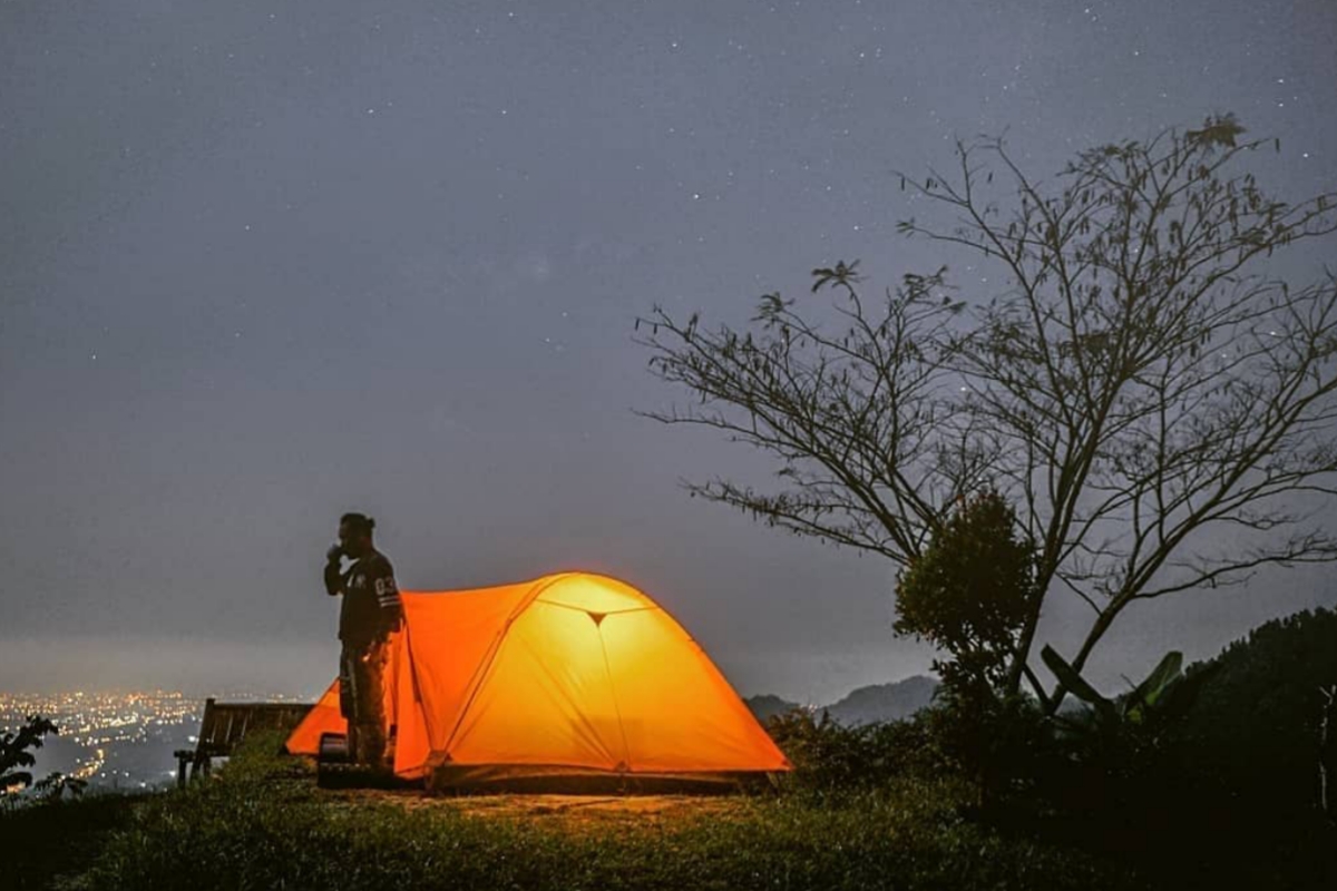 Indahnya Camping di Baturraden, Banyak Dari Luar Kota