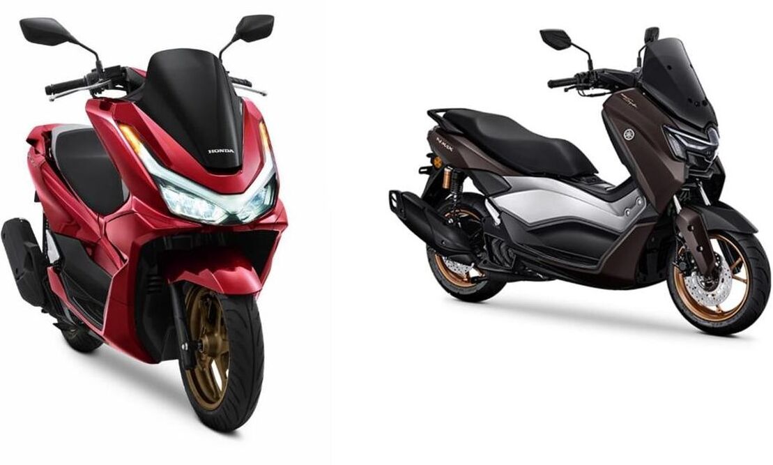 Perbandingan Motor Honda PCX 160 RoadSync dan Yamaha NMAX Turbo, Mana yang Lebih Unggul?