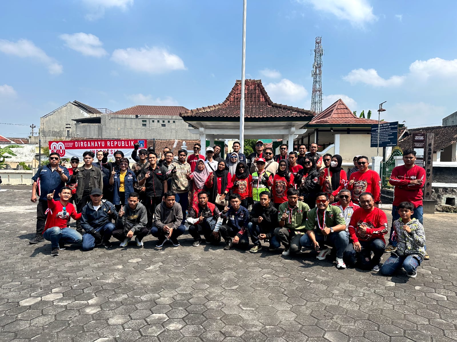 Konvoi Merdeka Astra Motor Yogyakarta Rayakan HUT ke-80 RI, Libatkan 50 Bikers dengan Semangat Nasionalisme