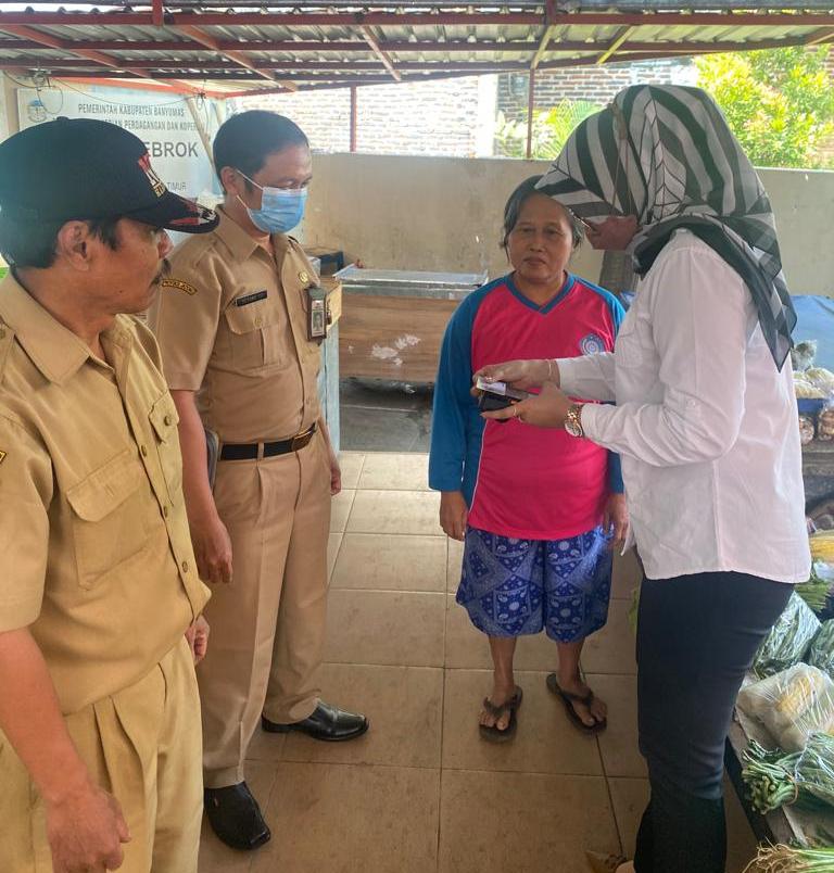 Pasar Cikebrok Sudah Menerapkan E-Retribusi