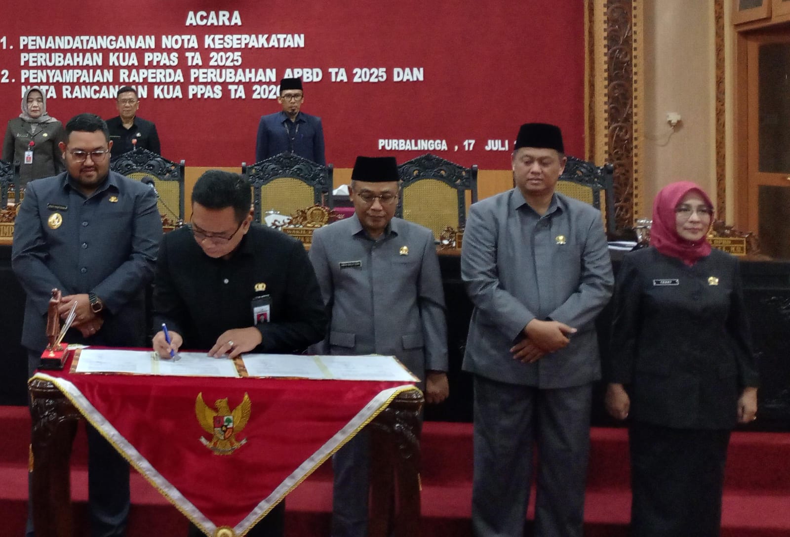 Perubahan KUA dan PPAS Tahun Anggaran 2025 Disetujui Bersama, DPRD Berikan Sejumlah Saran