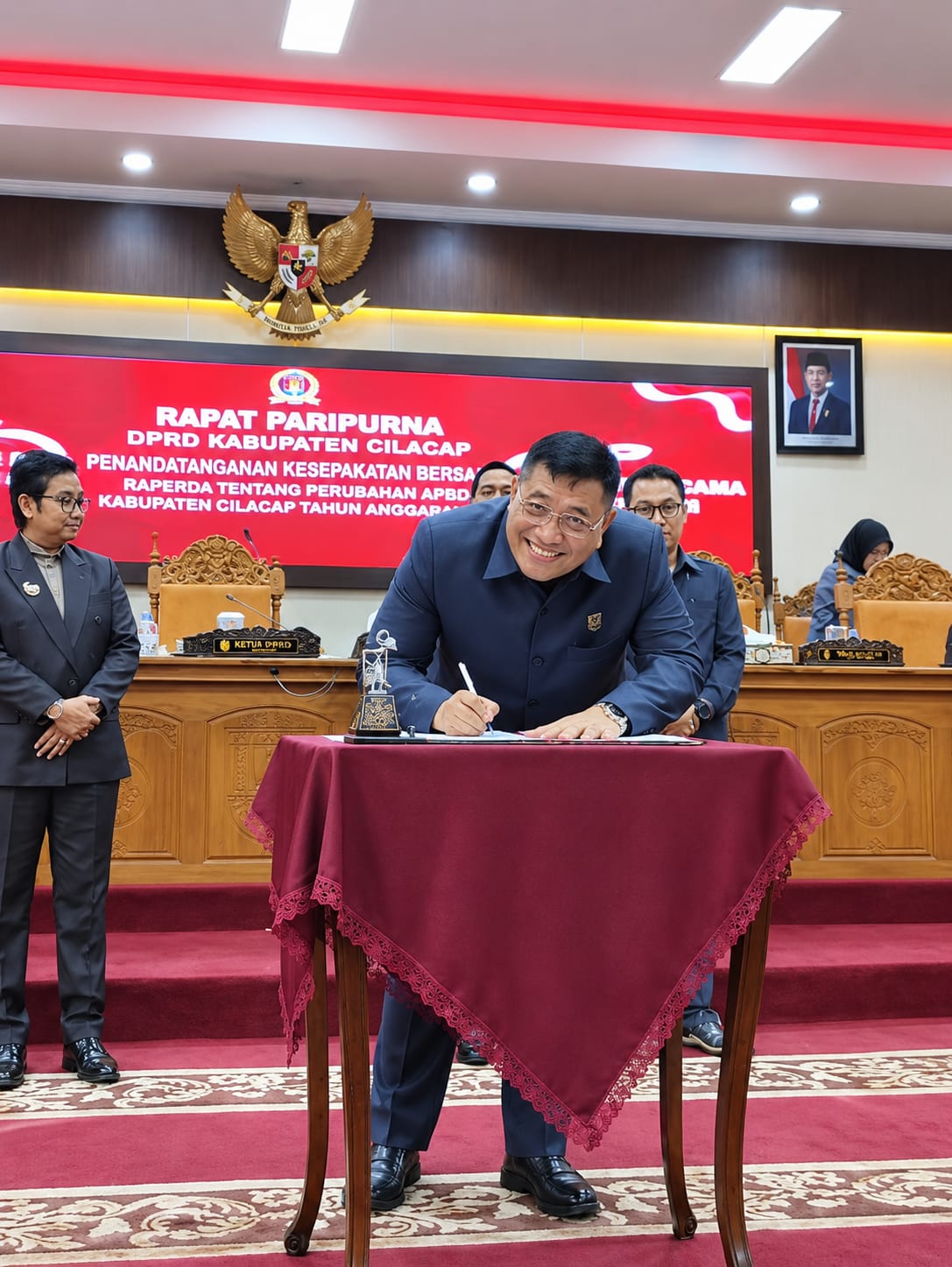 Raperda Perubahan APBD Cilacap 2026 Disepakati, Infrastruktur Jadi Prioritas