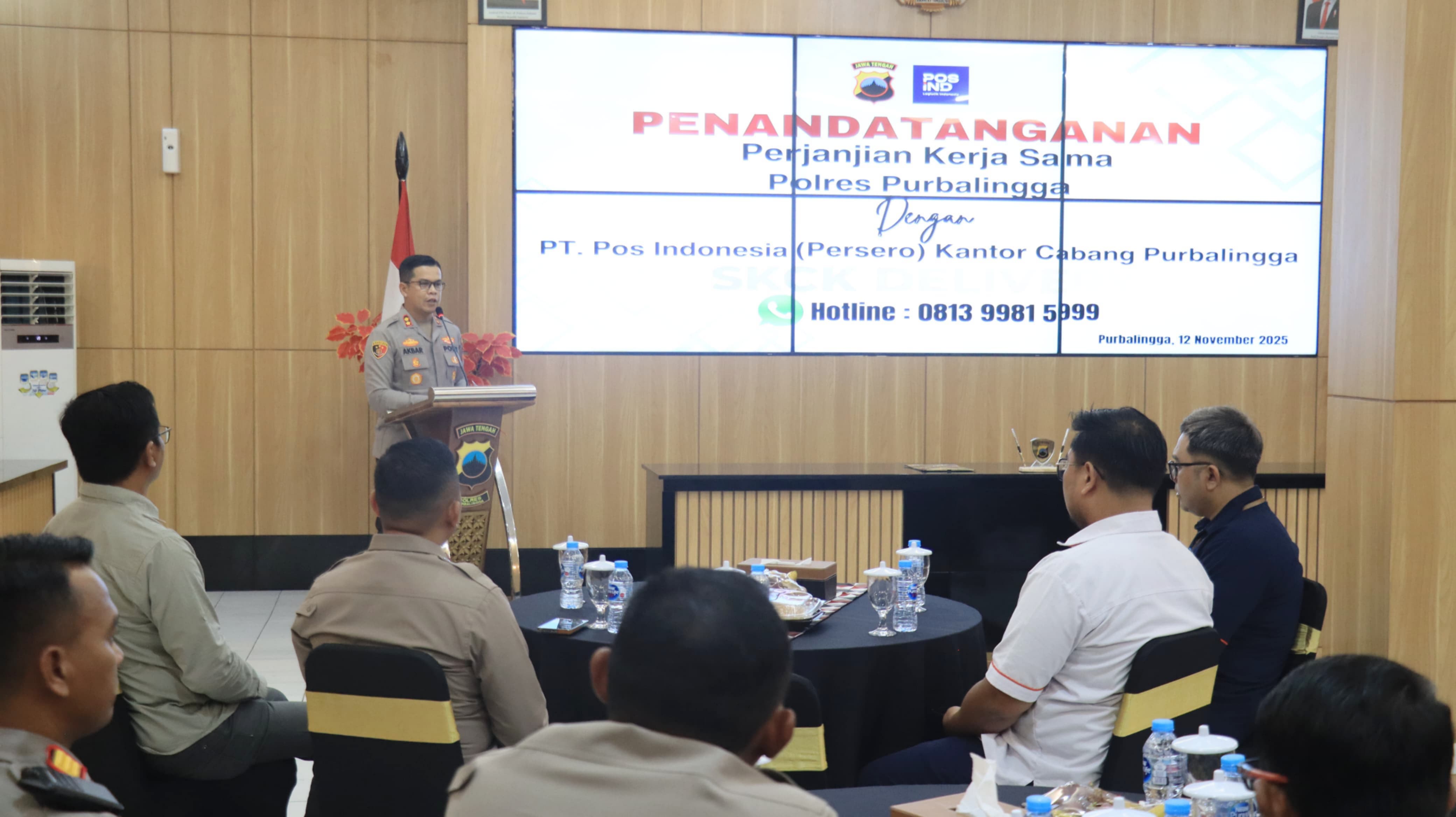 Polres Purbalingga Luncurkan SKCK Delivery