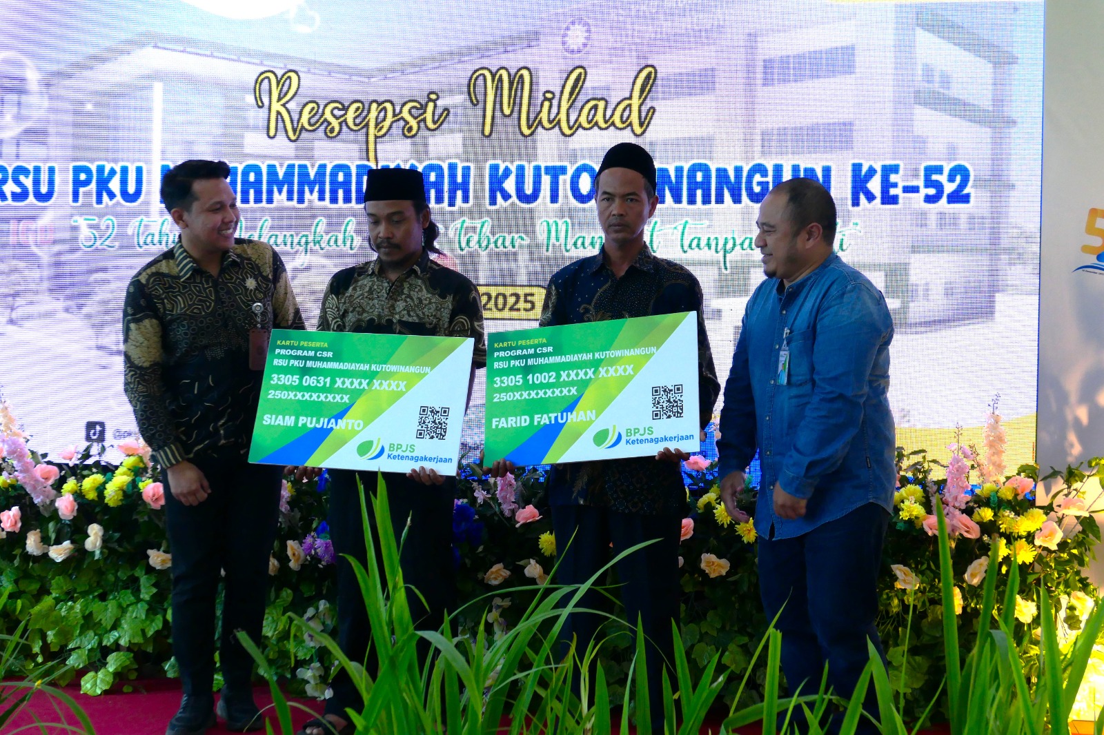 RS PKU Muhammadiyah Kebumen Salurkan CSR Melalui Program BPJS Ketenagakerjaan