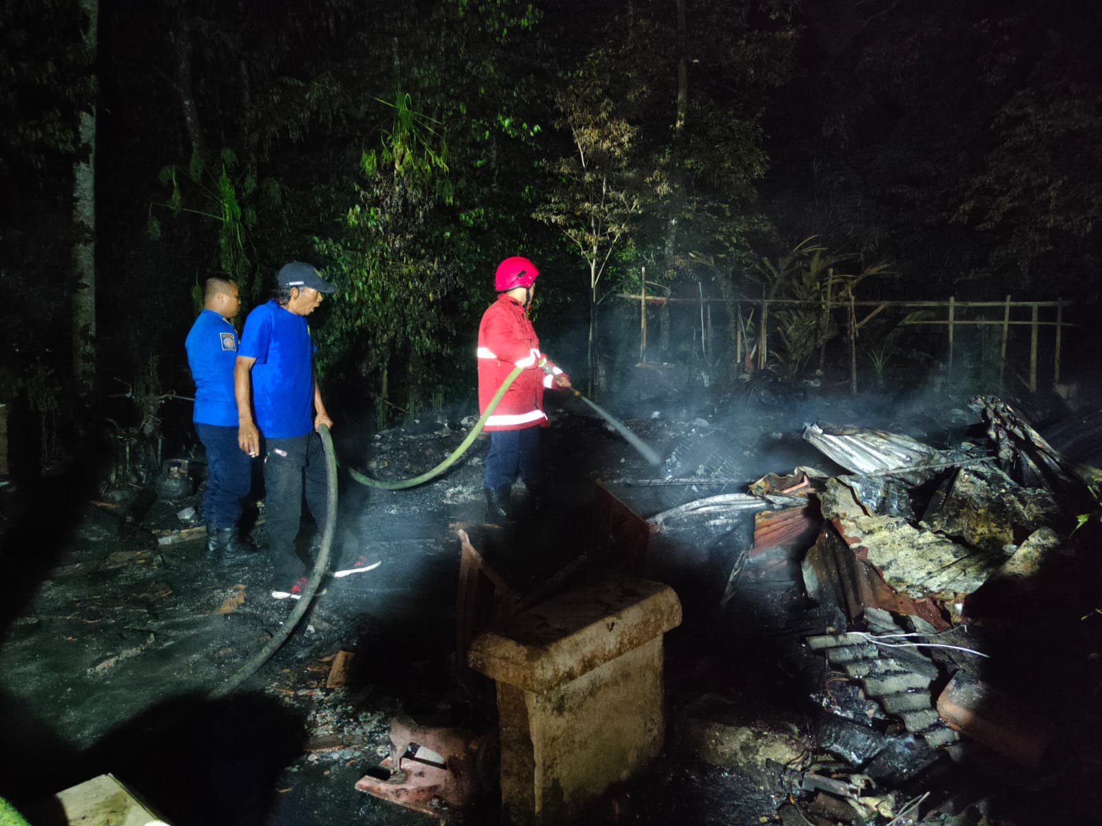 Rumah Ludes Terbakar di Desa Rempoah Baturraden, Kerugian Rp 50 Juta