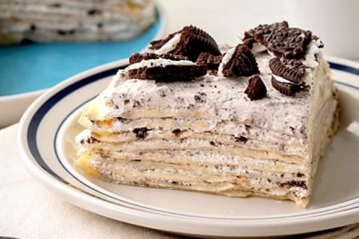 Resep Oreo Crepes Cake yang Sedang Viral dan Mudah Dibuat