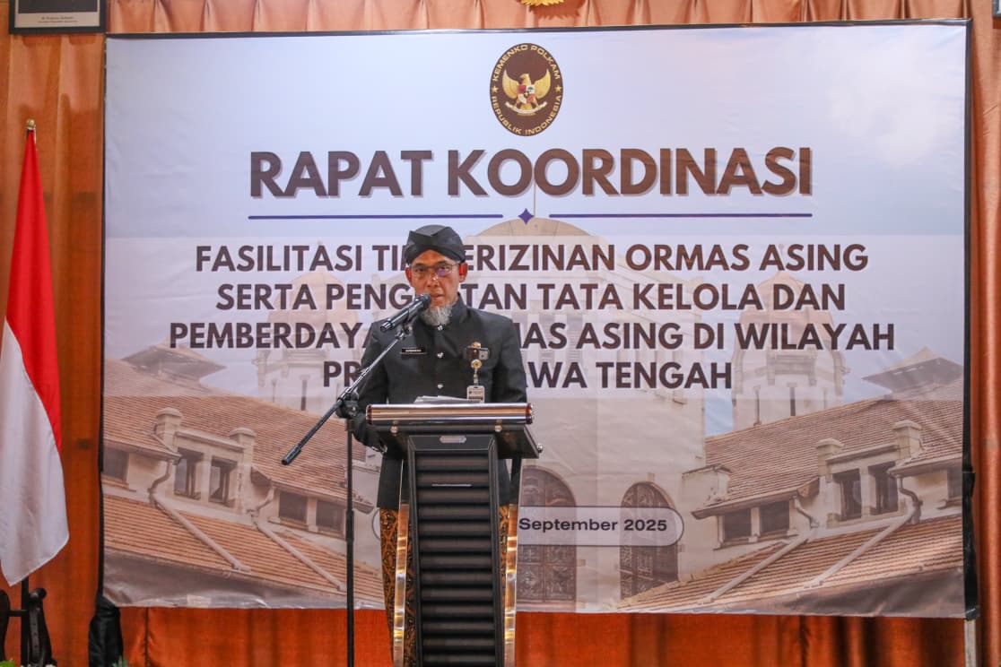 21 Ormas Asing Beraktivitas di Jateng, Turut Berkontribusi dalam Pembangunan