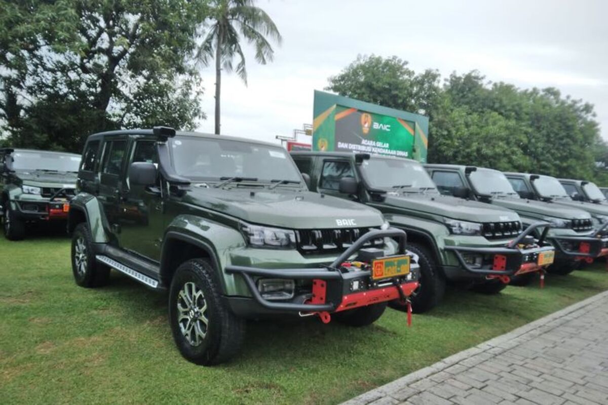 Jadi Mobil Dinas TNI AD, Inilah Spesifikasi Mobil BAIC BJ40 Plus