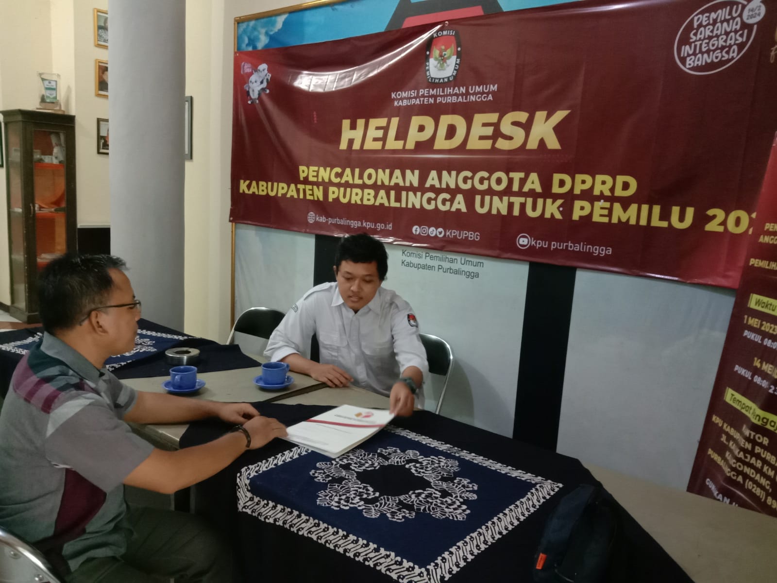 Bawaslu Kabupaten Purbalingga Sampaikan 435 Data Saran Perbaikan DPS kepada KPU