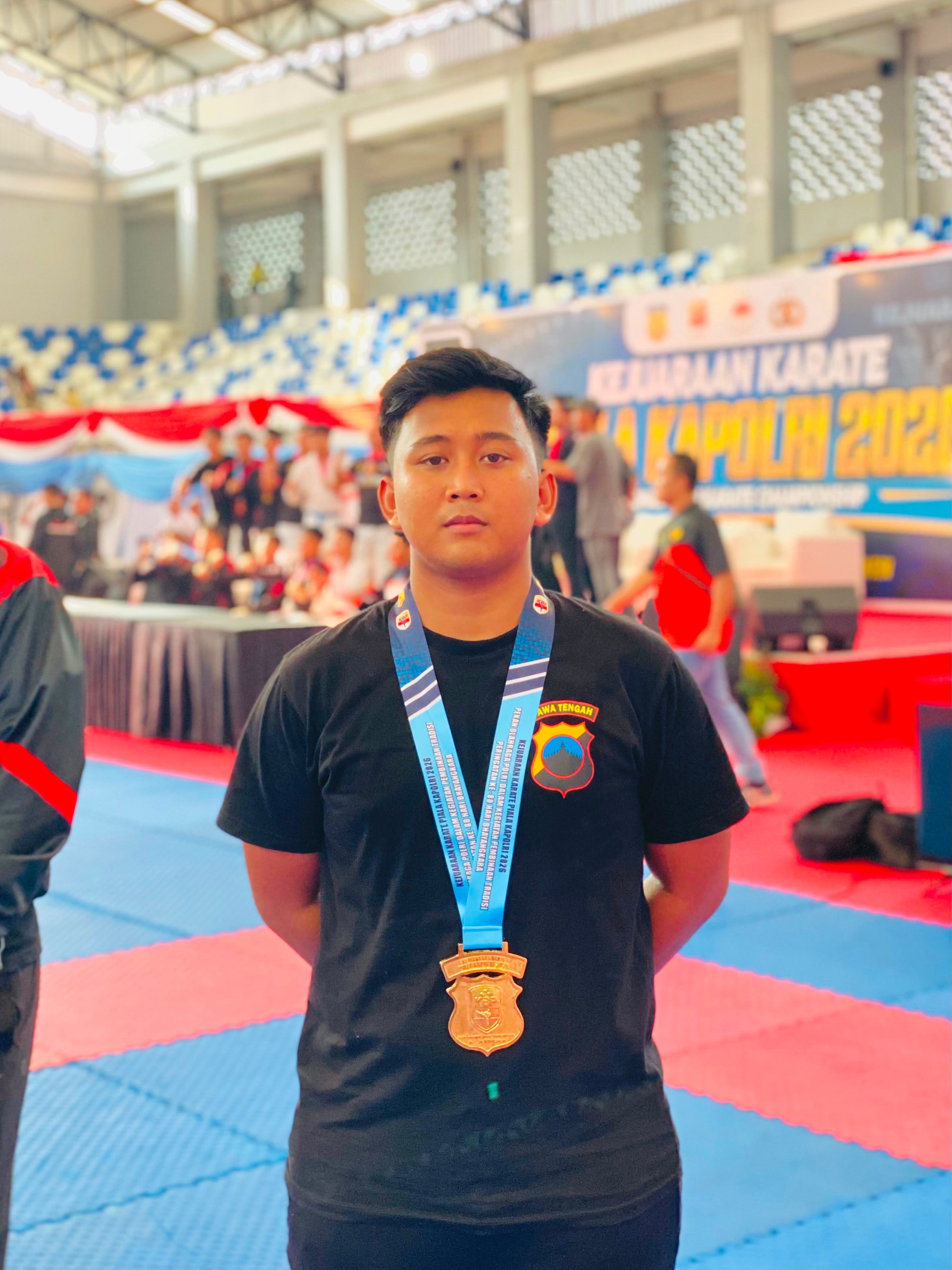 Mengenal Bripda Setya Alvio, Sabet Medali Emas Kapolri Cup Karate 2026