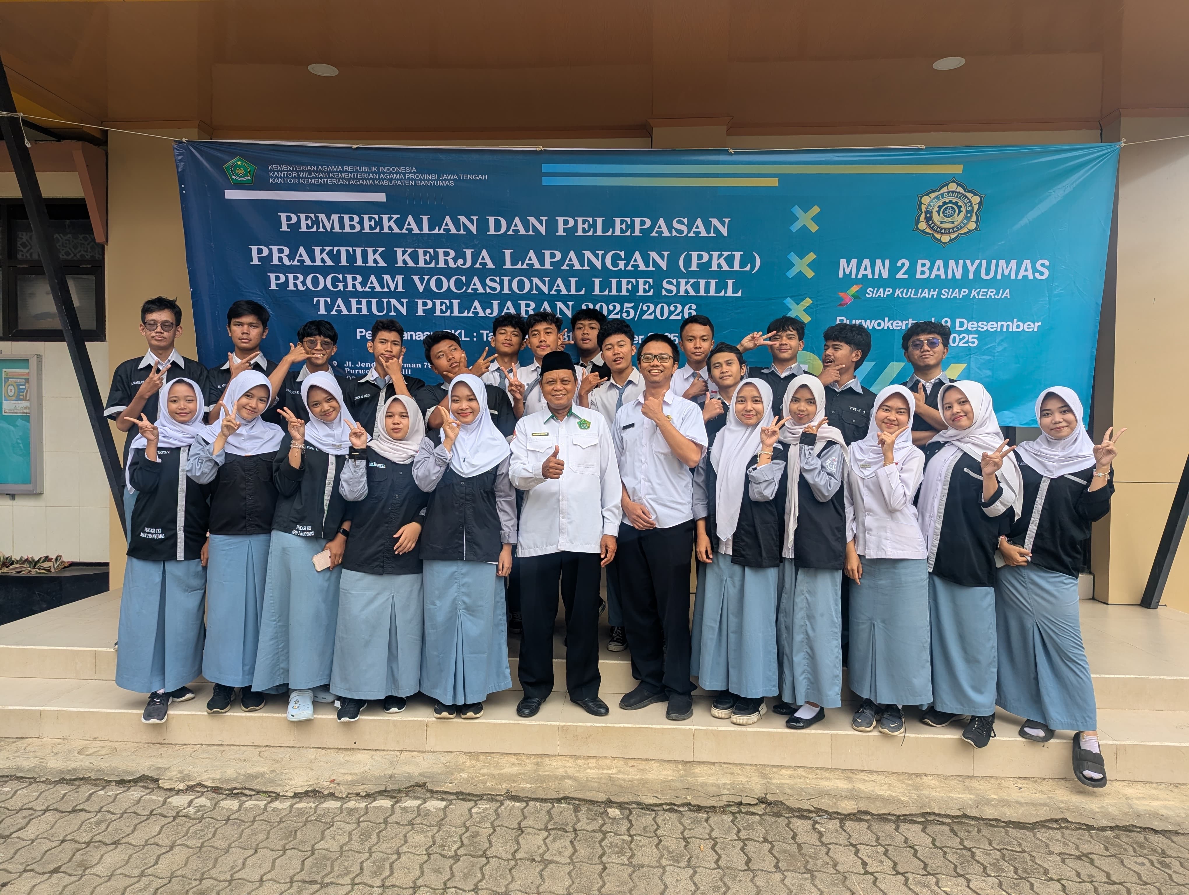 209 Siswa PKL MA Negeri 2 Banyumas Dilepas