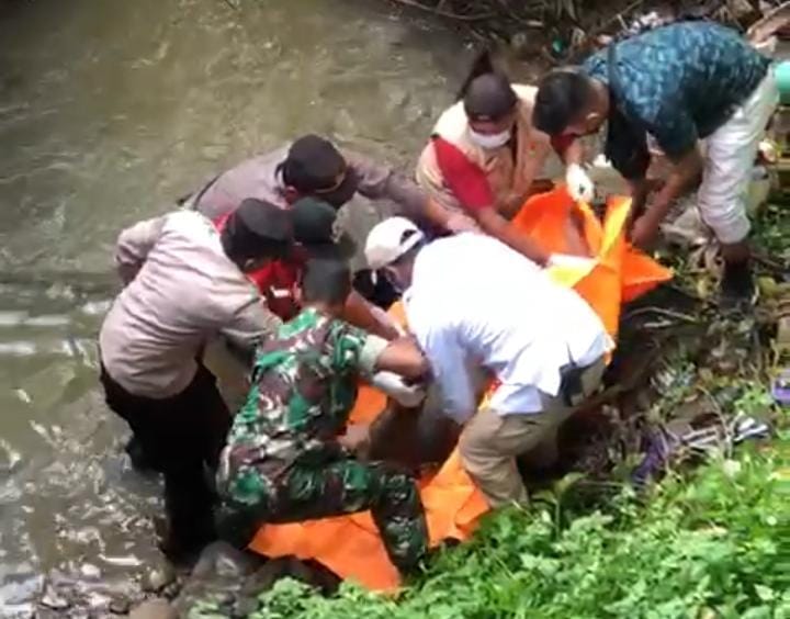 Terjun ke Sungai Kalibulan, Warga Mergasana Ditemukan Meninggal Dunia