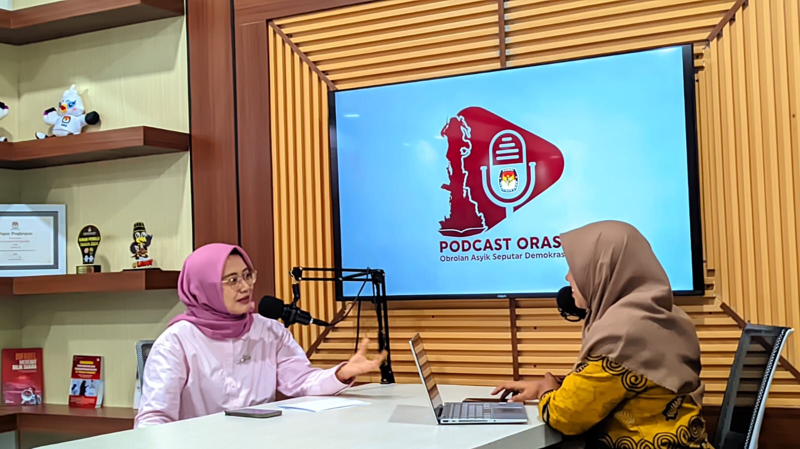 KPU Kebumen Sapa Masyarakat Melalui Podcast Orasi