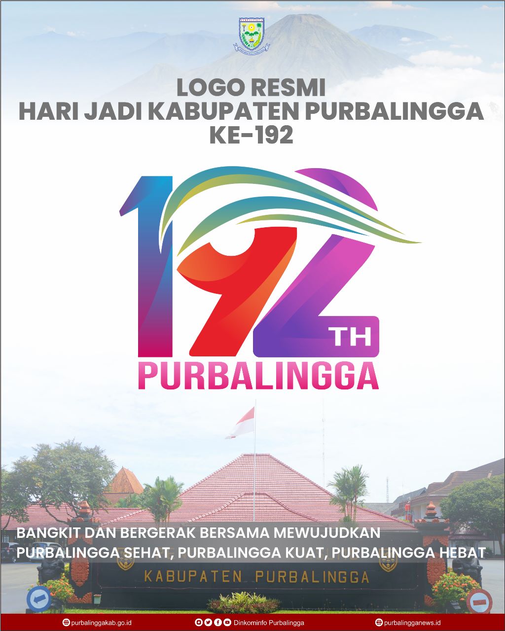 Logo Hari Jadi Kabupaten Purbalingga ke 192 Diluncurkan, Apa Filosofinya?