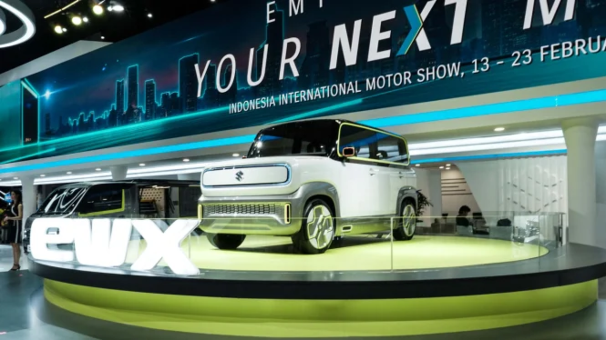 eWX Concept, Mobil Listrik Kecil dari Suzuki dengan Tampilan Futuristik