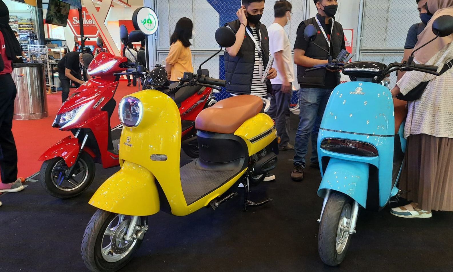 Motor Listrik Pasific Sterrato Hadir dengan 3 Speed Riding Mode