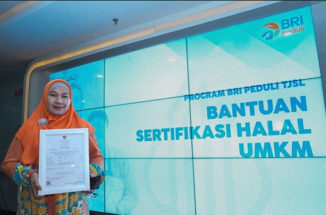 Tingkatkan Daya Saing, BRI Peduli Gelar Pelatihan dan Sertifikasi Halal UMKM dari Berbagai Daerah