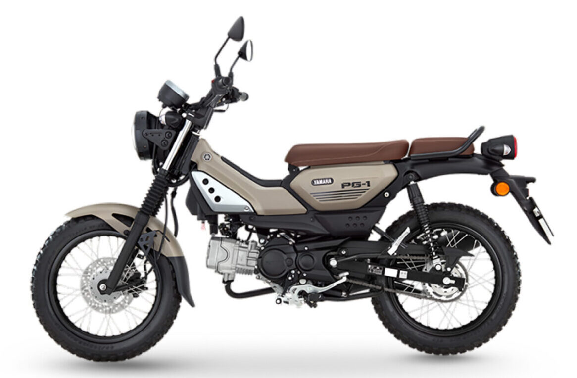 Tampang Terbaru Yamaha PG-1, Motor Bebek Petualang yang Siap Diajak Offroad