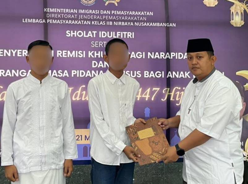 1.815 Narapidana di Nusakambangan dan Cilacap Terima Remisi Lebaran, Tujuh Langsung Bebas