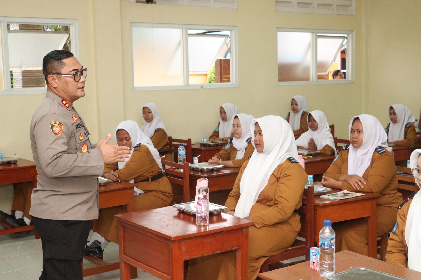Kapolres Tinjau Pelaksanaan MBG di TAB