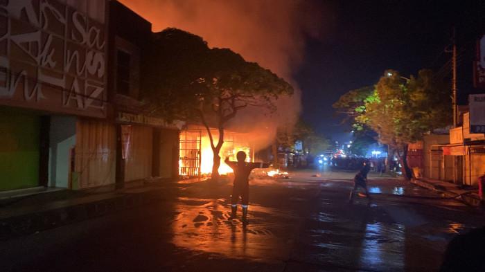 Toko Pakaian di Majenang Ludes Terbakar, Diduga Akibat Korsleting Listrik