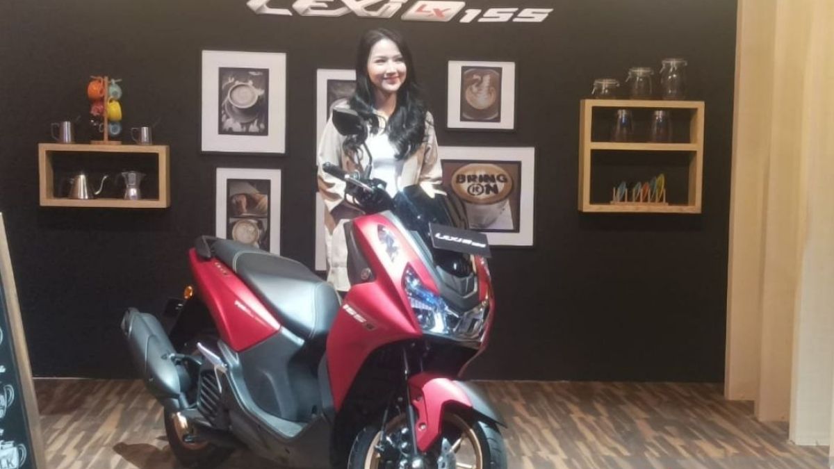 Yamaha Lexi 155, Kini Pakai Mesin VVA 155cc & Smart Key! Fitur Mewah di Skutik Ringan