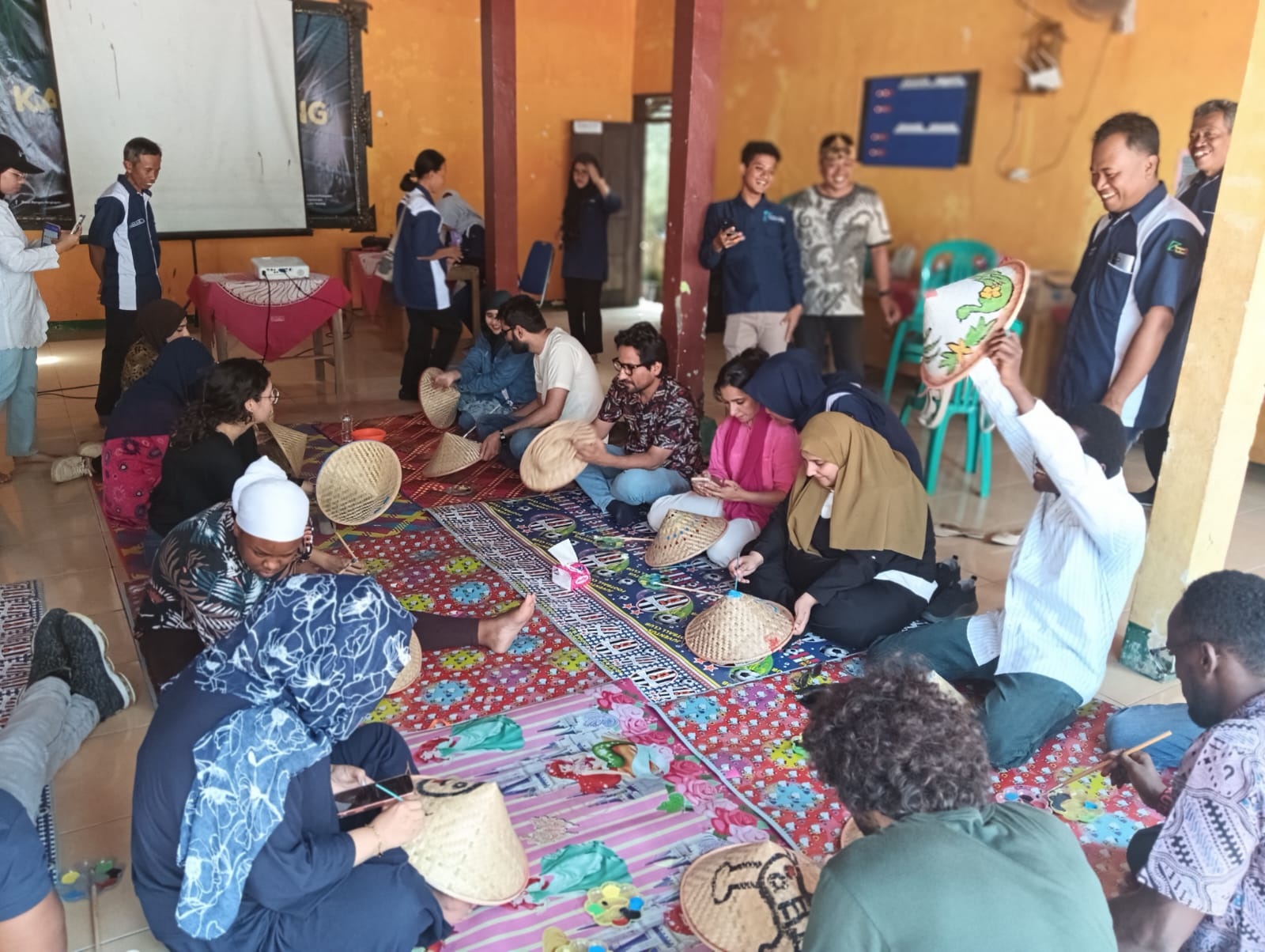 Kampung Tudung Grujugan Jadi Tujuan Mahasiswa Mancanegara