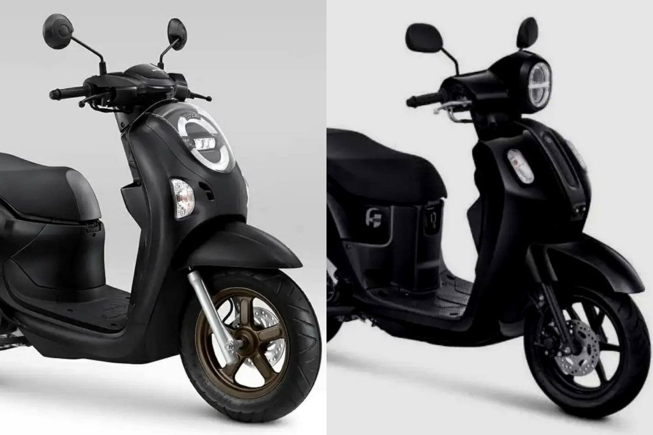 Adu Irit BBM Antara Motor Matic Honda Scoopy vs Yamaha Fazzio