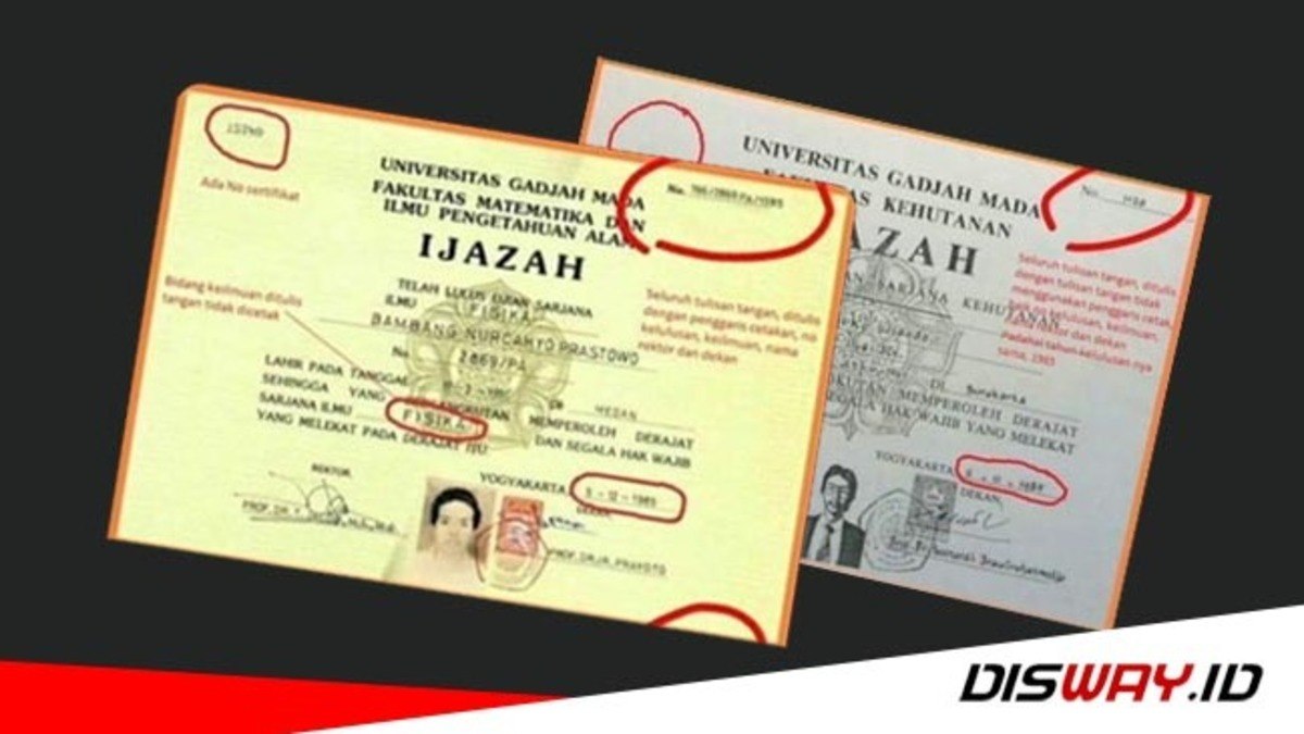 Fakta Ijazah Jokowi di UGM, Asli atau Tidak? Cek Faktanya! 