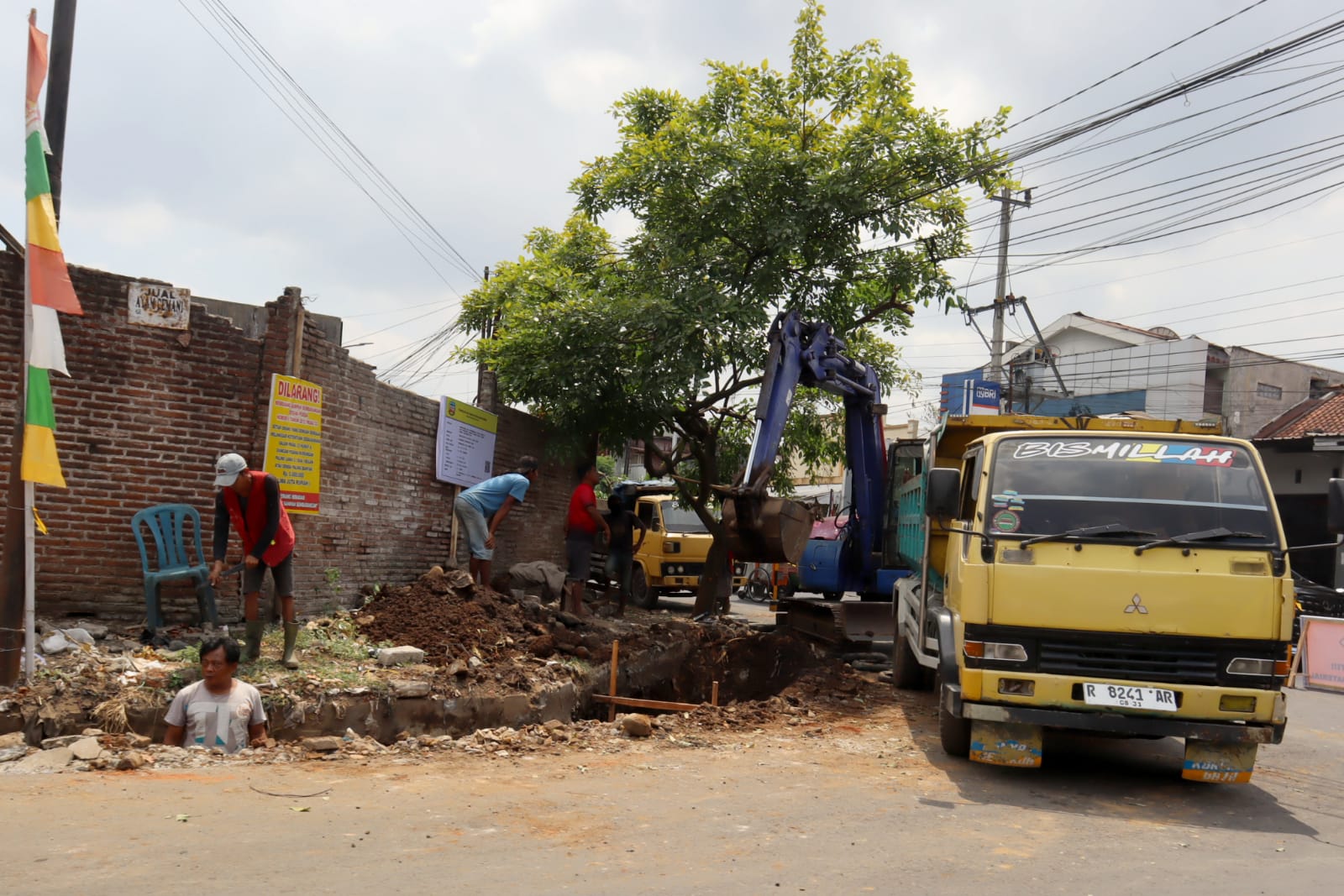 Infrastuktur Jalan Vihara Purwokerto Mulai Ditata, Lebih Nyaman Bagi Pejalan Kaki