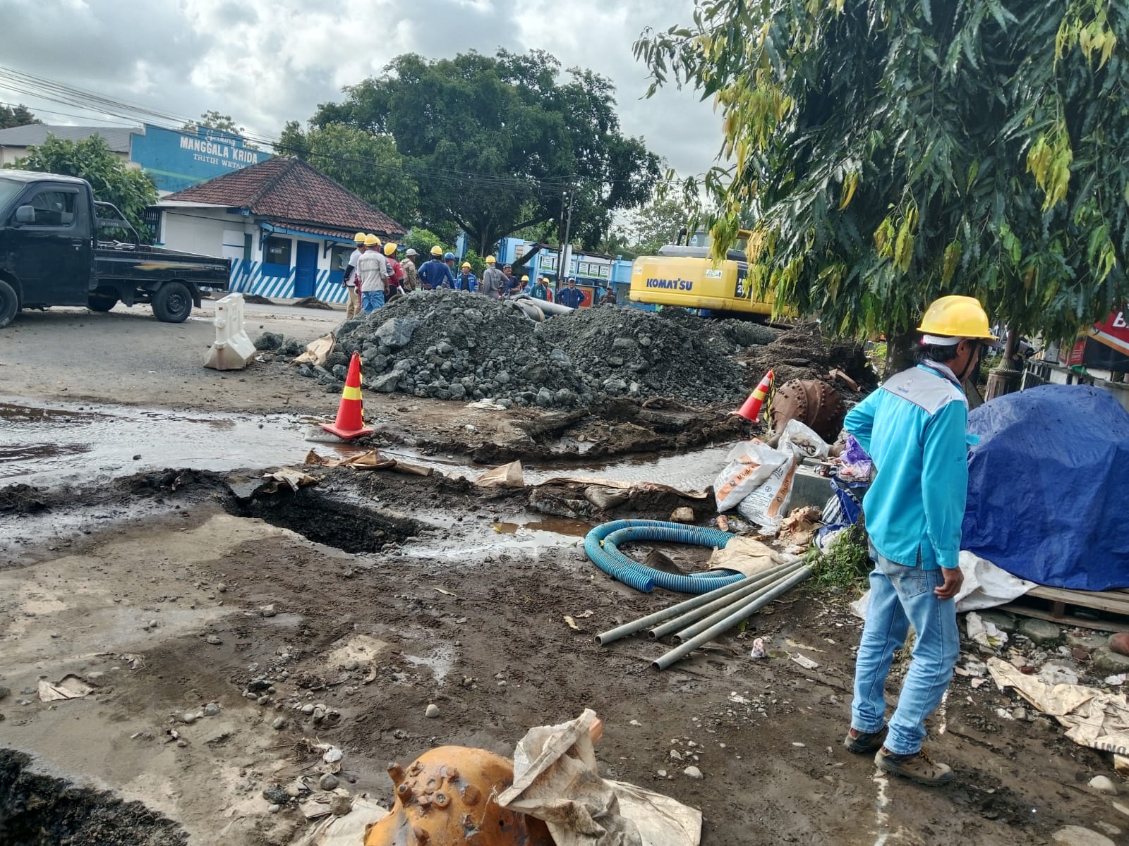 Pemkab Cilacap Bergerak Cepat Tangani Gangguan Air PDAM di Proliman