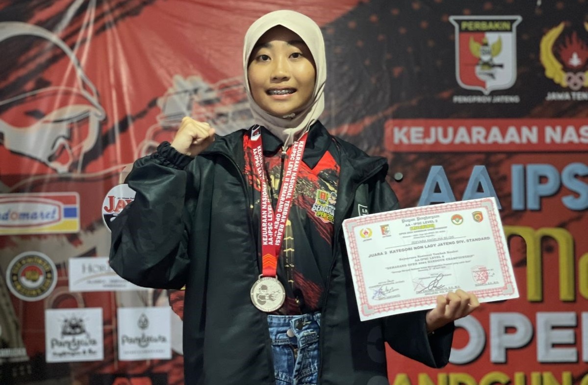 Zeevara Angelina Bilqis Atlet Menembak Muda dari Purbalingga, Setahun Berlatih Raih Juara Nasional di Semarang